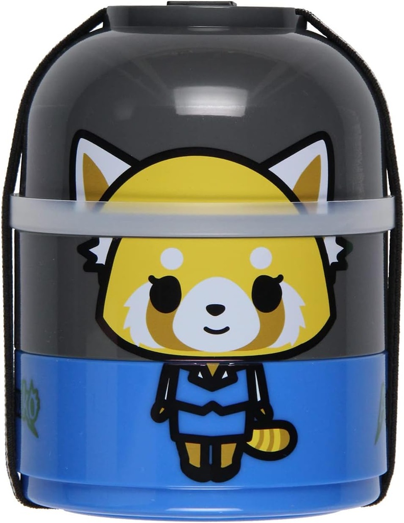 Aggretsuko 3 Bowl Compartment Bento Lunch Box