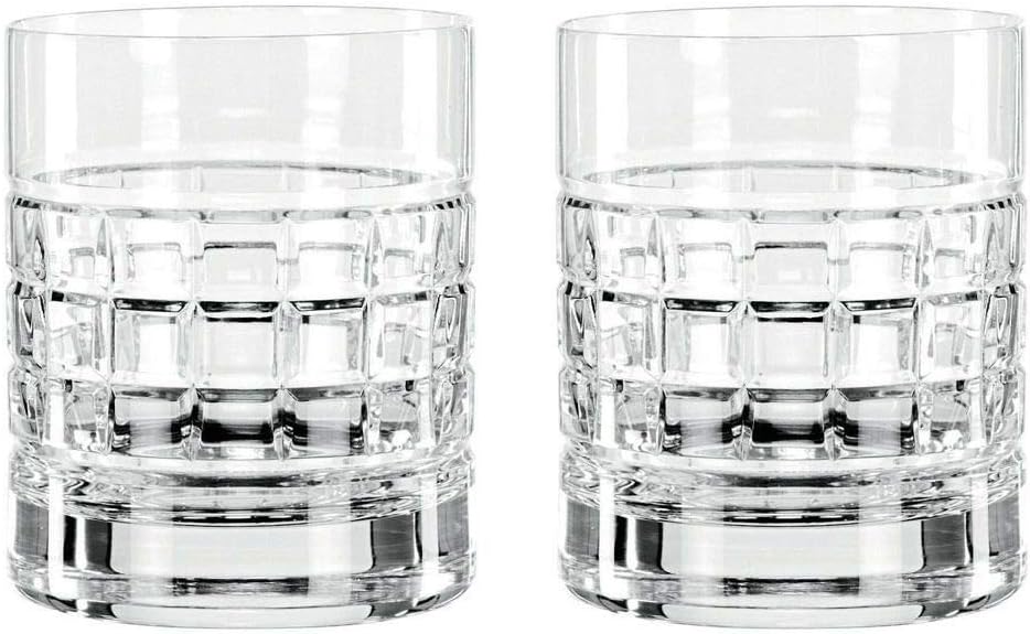 Waterford London Clear Double Old Fashioned Pair #162015