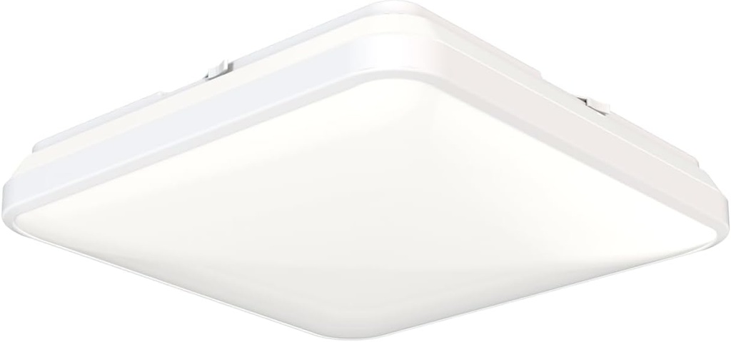 Juno FMLSQ 15IN SWW5 90CRI WBT NL M4 LED Flush Mount Ceiling Light, Square, 15-Inch