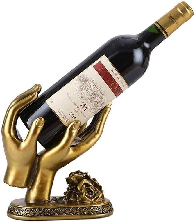 HASMI Wine Rack Wine Storage Holder Creative Resin Wine Rack Decoration Home Kitchen Restaurant Wine Cabinet Display Countertop Cabinet Cellar Wine Storage, Dingzhebo2022