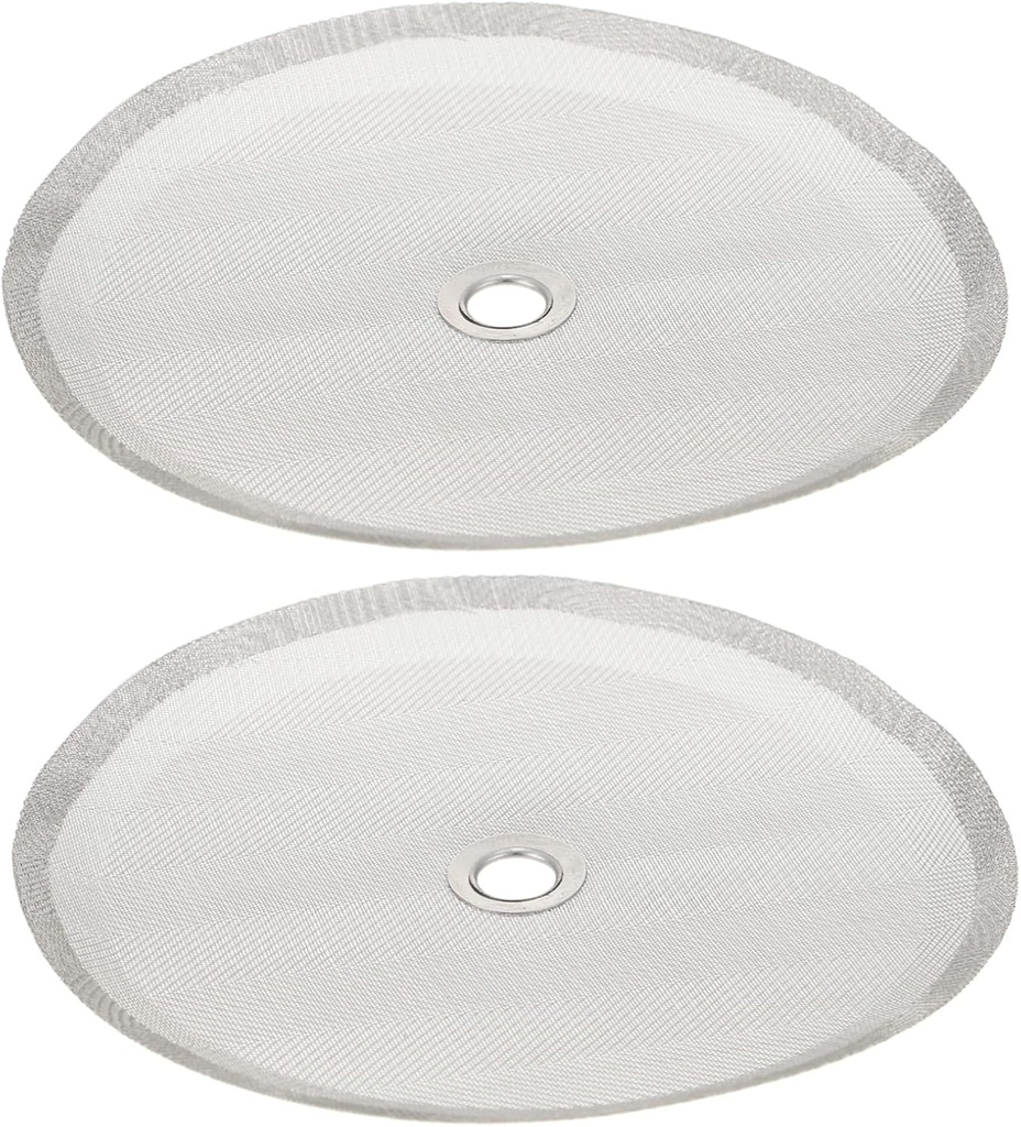 304 Stainless Filter Mesh 10cm Replacement Screen Tea Makers Universal Compatibility for Press Coffee and Loose Leaf Tea