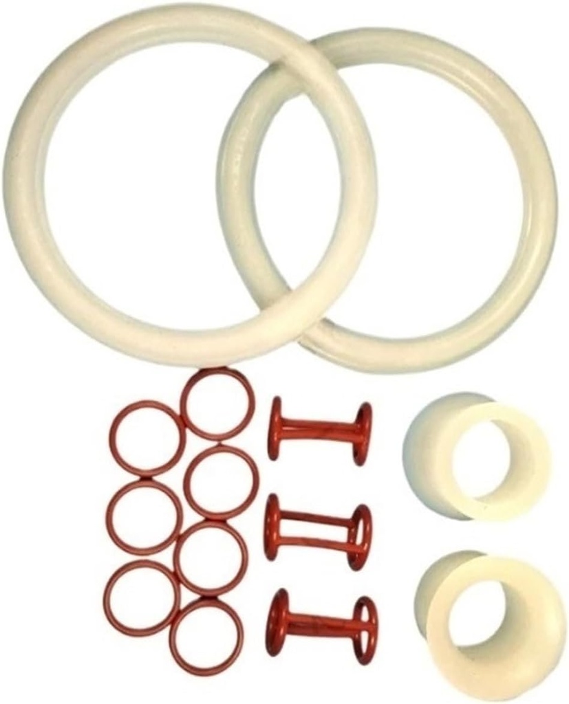 Spare Part Ice Cream Silicone Seal Ring and Tube Components，Compatible for ZM-168 Soft Serve Ice Cream Maker Fittings