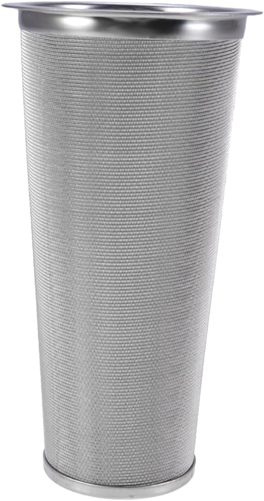 GLEAVI 304 Stainless Strainer Mesh Filter Cone Shape 15cm Reusable Tea Filter for Home Kitchen and Coffee Shop Use