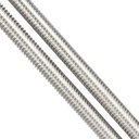 16-Inch Length,Stainless Steel Fully Threaded Rod,1/4" -20 Thread Size,Right Hand Threads, 304 Stainless Steel Threaded Screwand-Studs(4 Pieces)