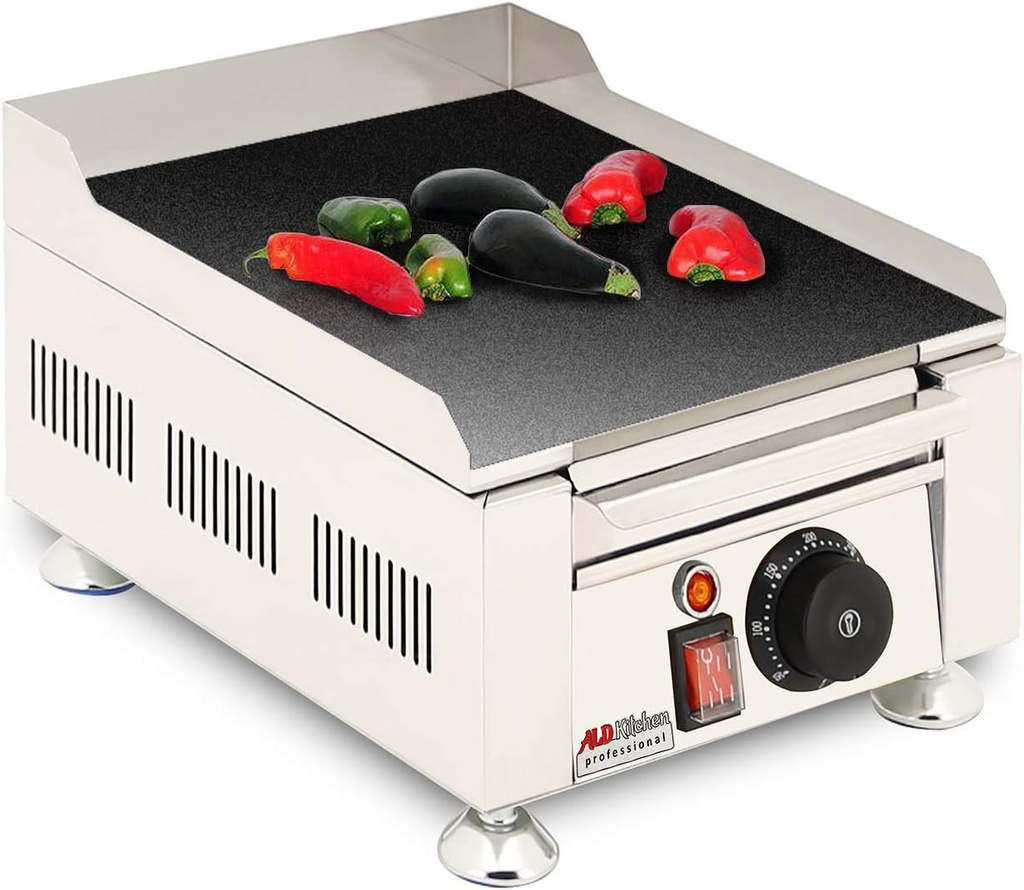 ALDKitchen Flat Top Griddle | Electric Griddle Grill (Small (Nonstick))