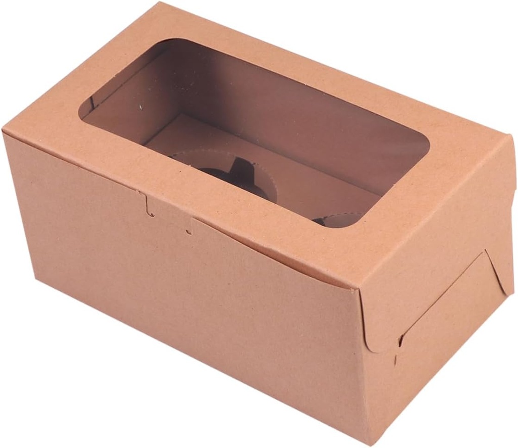 10pcs Tart and Cupcake Dessert Box Food-grade and Oily Simple Design for Easy Carrying for Parties and Baking Events