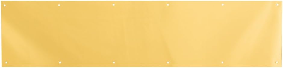 Prime-Line J 4617 8 x 34 In. Brass, Polished, Door Kick Plate (Single Pack)