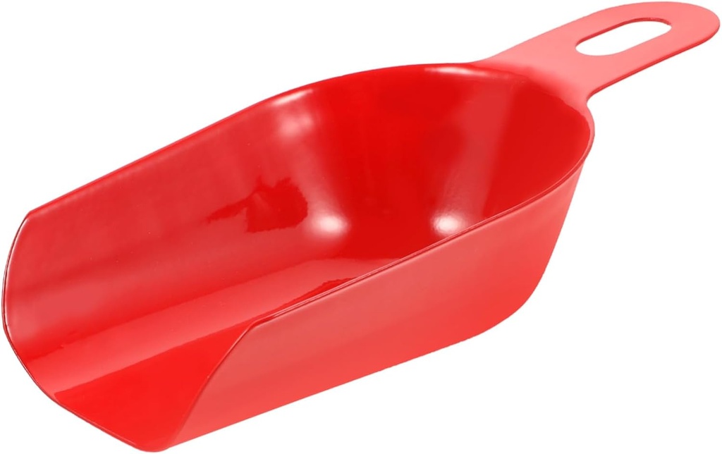 LIFKOME Thickened Stainless Steel Home Flour Scoop Large Food Serving Shovel Multi-purpose Kitchen Tool for Ice Beans Grains