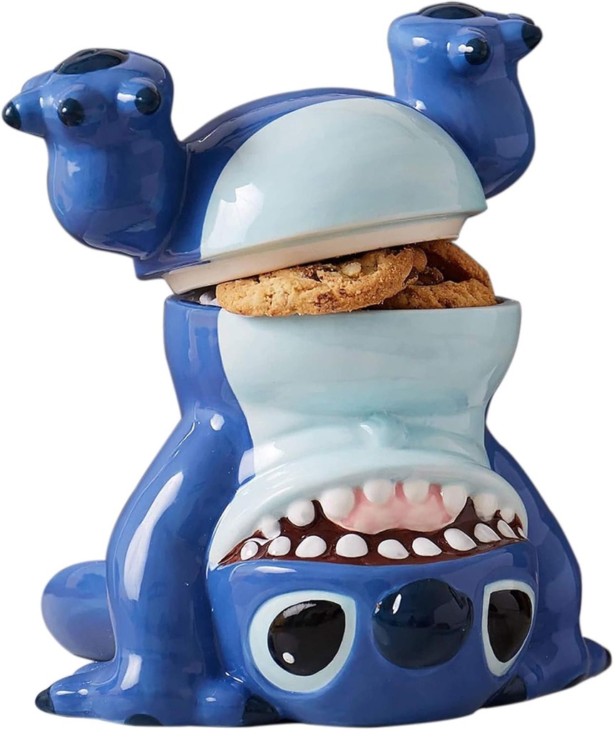 Disney Stitch Handstand Cookie Jar