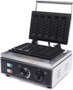 Commercial Waffle Stick Maker, 1550W Waffle Baker Machine with Temperature and Time Control, Efficient Heating, Easy to Clean, for Restaurants, Cafes, and Snack Shops