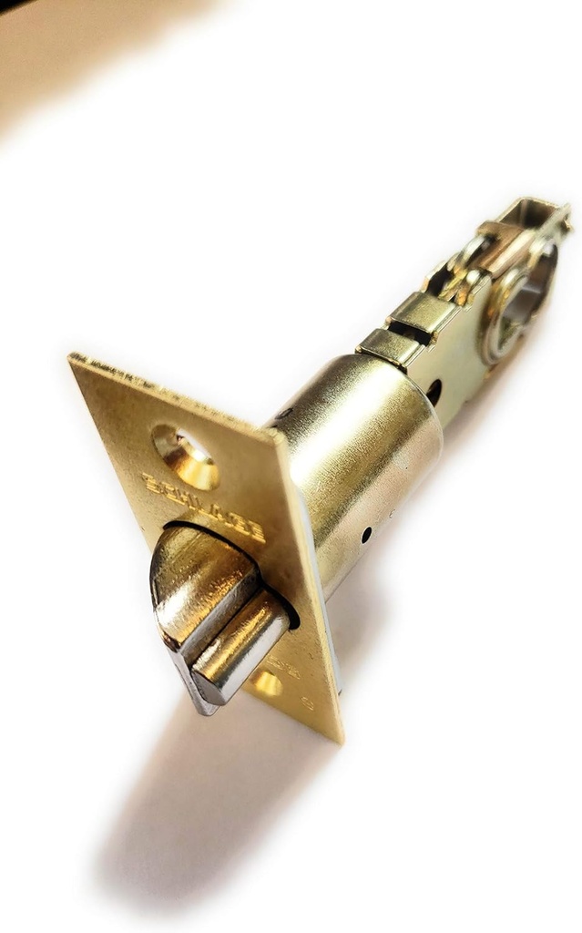 Schlage 16207605 Bright Brass F/FA Universal Square Corner Dead Latch for F Series 16-207