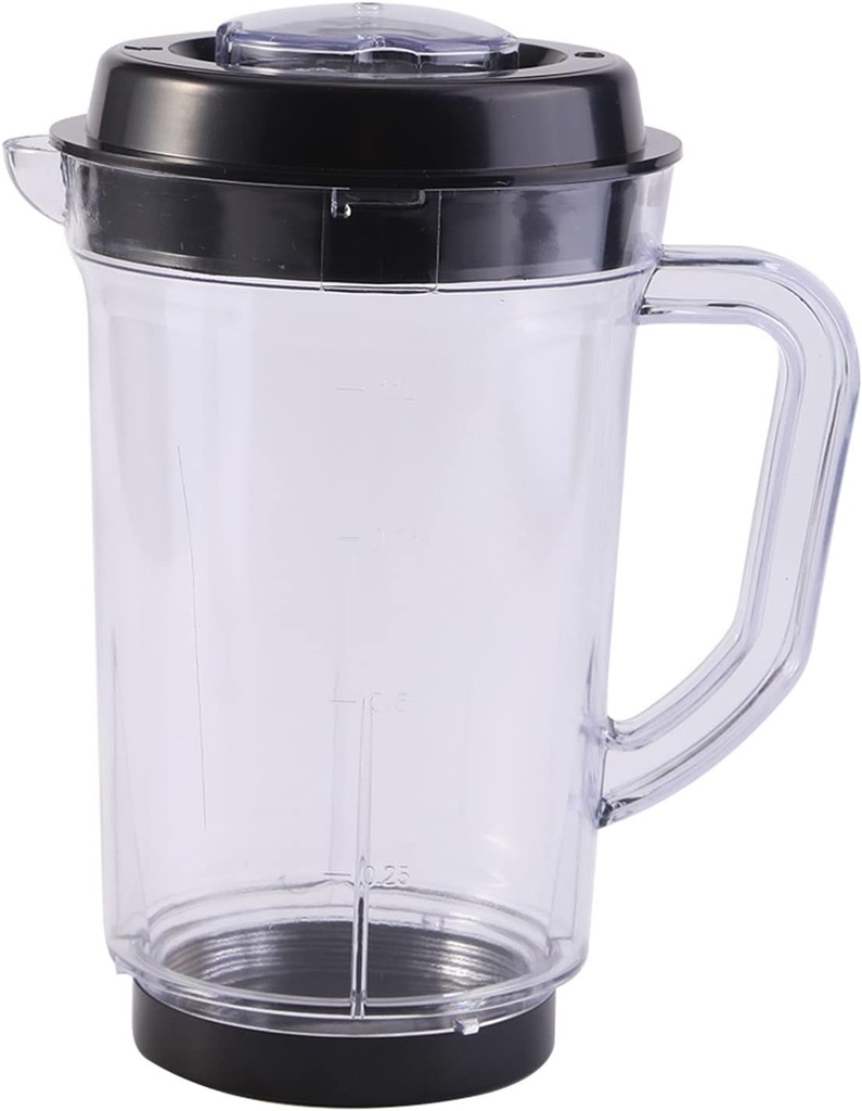 Zerone Blender Cups, Juicer Blender Pitcher Replacement Plastic 33oz Water Milk Cup Holder for Magic