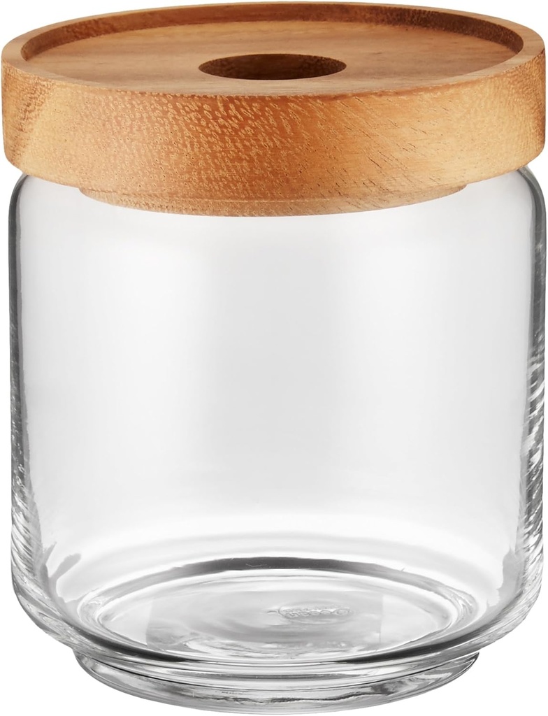 Chaba Tree ST007 Cologne Glass Jar Storage Container, 16.9 fl oz (500 cc)