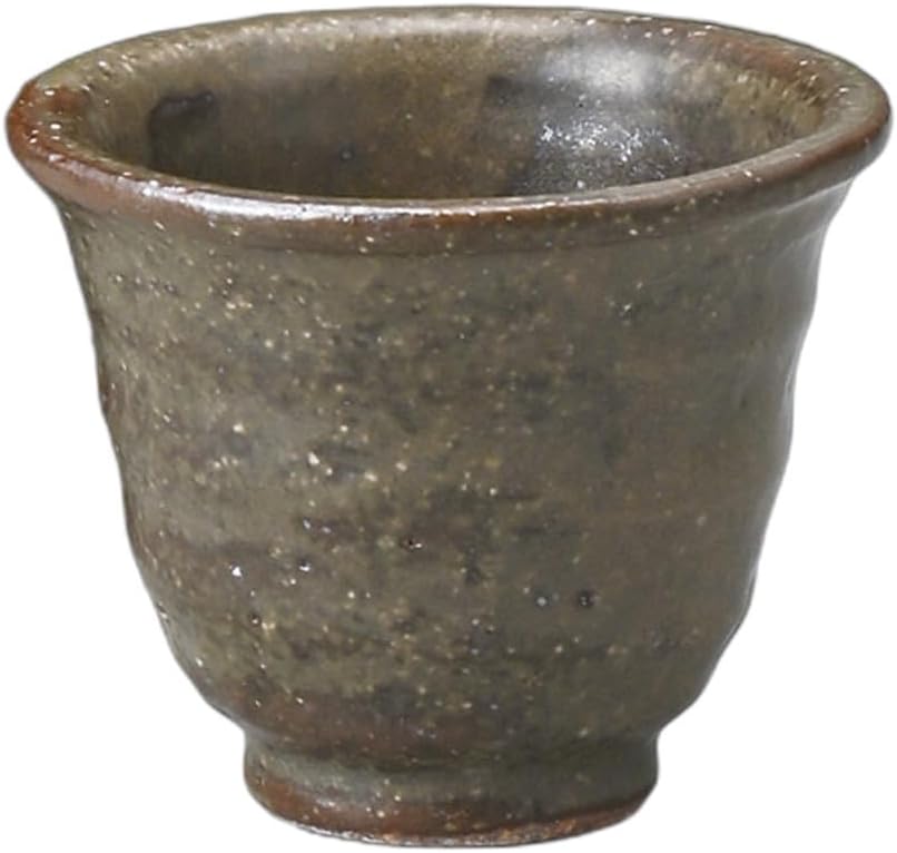 セトモノホンポ(Setomonohonpo) Nanban Guinomi [2.3 x 1.9 inches (5.8 x 4.7 cm) | Guinomi |