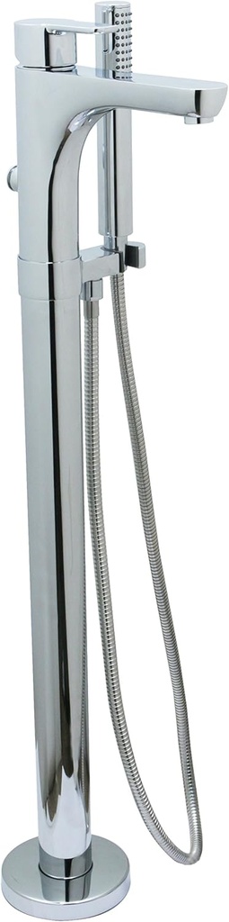Cheviot 7500-CH Products E x Press Free Standing Bathtub Filler with Hand Shower Lever Handle, Chrome