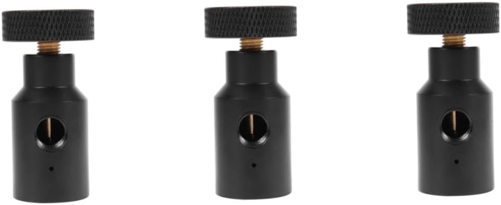 Healifty 3 pcs High Durability Soda Bottle Adapter for Cylinder Tank Easy Off Refill Connector for Household Use Fits Tank Thread Lightweight and Compact Design