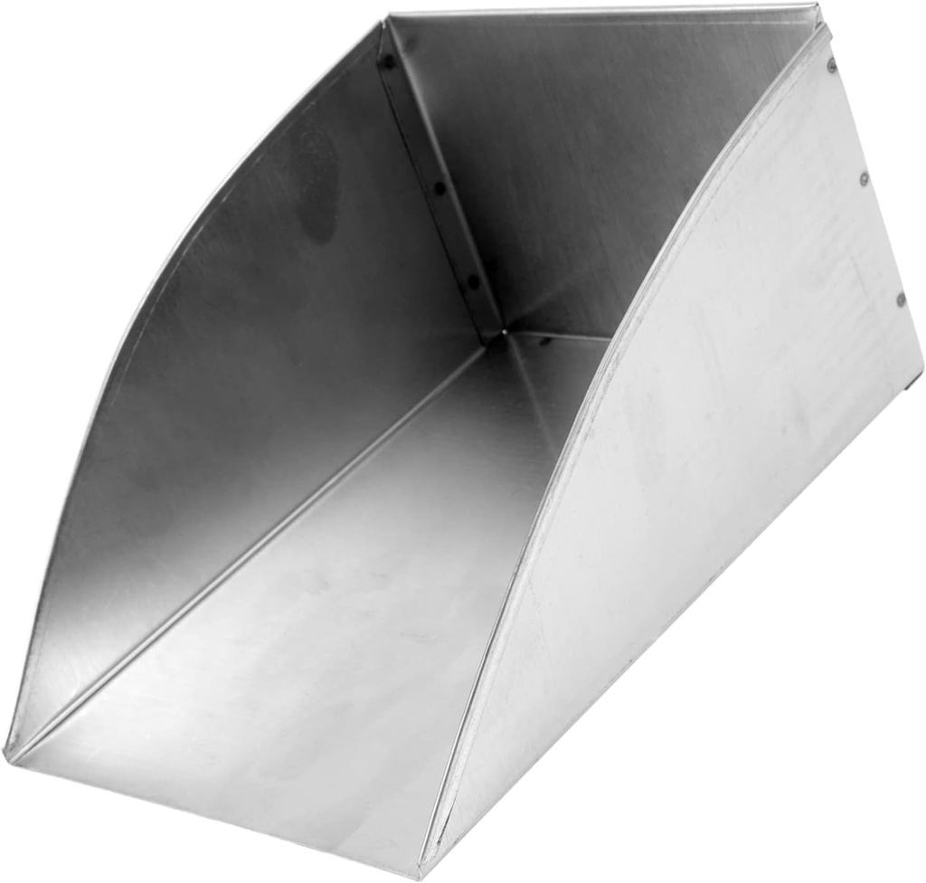 Vaguelly Stainless Steel Food Scoop Shovel Durable Kitchen Tool for Fried Chicken French Fries More Easy to Clean Practical Kitchen Utensil for Home Restaurant Use