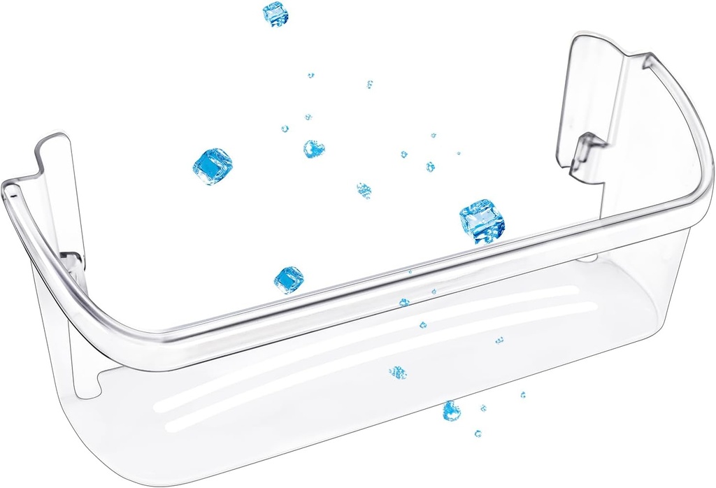 UPGRADED 242126602 Refrigerator Door Bin Replacement,Compatible with Frigidaire Refrigerator Door Shelf LFSS2612TF0 LFSS2612TE0 FFSS2625TS0 FFSS2615TS0,For Bottom Two Shelves Side Shelf Rack Parts