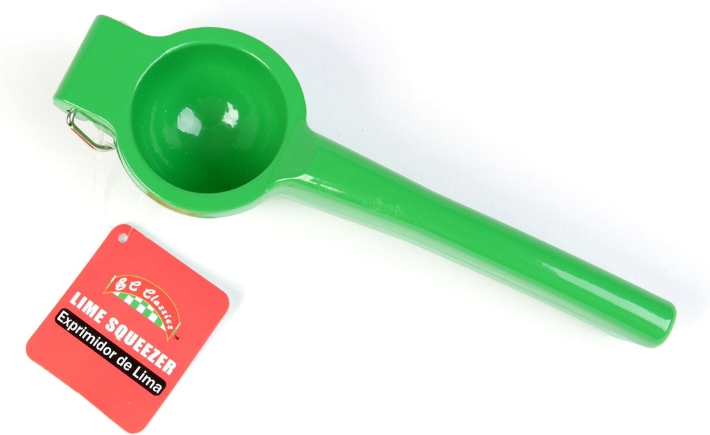 BC Quality Aluminum Lemon Squeezer/Lime Press - Green