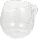 PRETYZOOM 1pc - Glass Tea Distributor Teacup for Loose Leaf Tea for Use Ergonomic Handle for Water Sake and Spirits