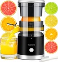 Electric Citrus Juicer Rechargeable - Electric Juicer Machines with USB and Cleaning Brush Portable Compact Juicer for Orange, Lemon, Limes