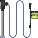 240V 3000W Submersible Immersion Water Heater for Pool & Hot Tub – Portable Electric Heater with Wifi Timer & Temp Control for Inflatable Pool, Above Ground Pool, Bathtub and Baptism pool