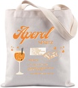TIIMG Aperol Spritz Gift Aperol Gift Aperol Spritz Gift Italian Cocktail Gift Cocktail Lover Tote Bag