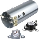 Monkemon 134792700 Dryer Heating Element, 137032600 Thermal Limiter and 3204267 Thermostat Compatible with Electrolux Frigidaire Dryers, Replacement PS2349309 AP4368653 AP4368739 PS2349395 and AP21314
