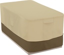 Classic Accessories Veranda Water-Resistant 48 Inch Patio Deck Box Cover, Patio Furniture Covers Pebble/Bark/Earth