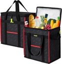 Insulated Reusable Grocery Bags, Premium Quality Cooler Bags insulated bag