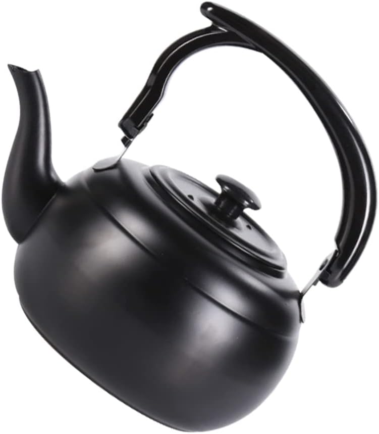 Coffee Espresso Machine Stainless Steel Tea kitchen Fast Boiling Tea Kettle Heat Resistant No Whistling Heating Water Kettle with Handle Housewarming Gift for S