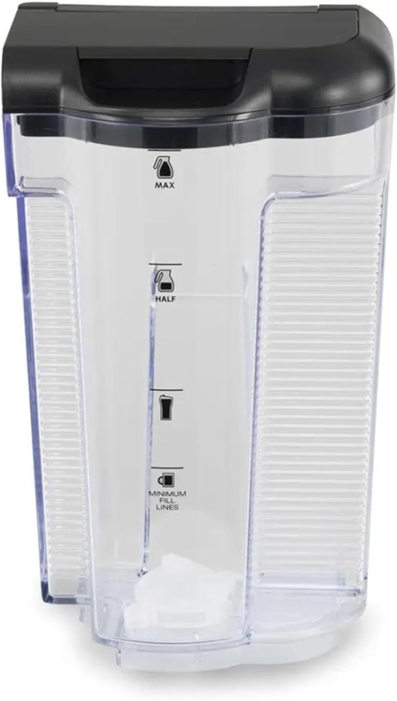 Ninja Water Reservoir with Flip-Top Lid Replacement Hot and Cold Brewed System, 50 oz. Removable Reservoir for Easy Filling, 10-Cup Capacity, Compatible with CP307, XSKWRLID