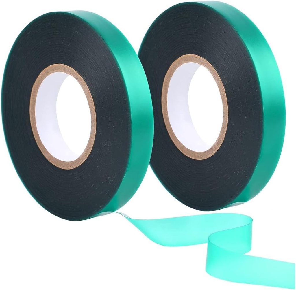 Garden Tape Roll, 1/2" 300 Ft Plant Tape, Reusable Stretch Tape Plants Ties, Tree Nursery Tape Tomato Plant Support for Indoor Outdoor Patio Plant, Tree, Vegetables, Branches(Pack of 2)