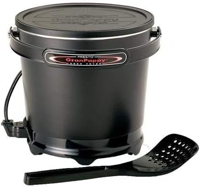 Gran Pappy Deep Fryer 1500 W Non-Stick Inside & Out Gray
