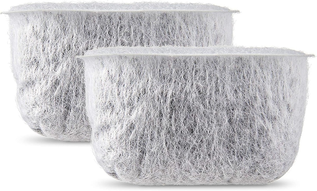 Mr. Coffee Advanced Water Filter Replacement Cartridges, 2 Pack | 60-Day Supply White
