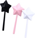 Generic 3Pcs Magical Wand Salt & Shakers Spreader Wand for Pink Black White Accessories Star Cute Dispenser Seasoning Shakers