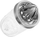 ABOOFAN Manual Citrus Juicer for Mason Jar Stainless Steel Lemon Orange Squeezer Hand Press Juicer for Home Kitchen for Juicing Citrus Fruits
