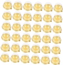 50pcs Dome Containers Lid for Mini Cake Box Box Holder Smooth Surface for Cupcake Container Storage