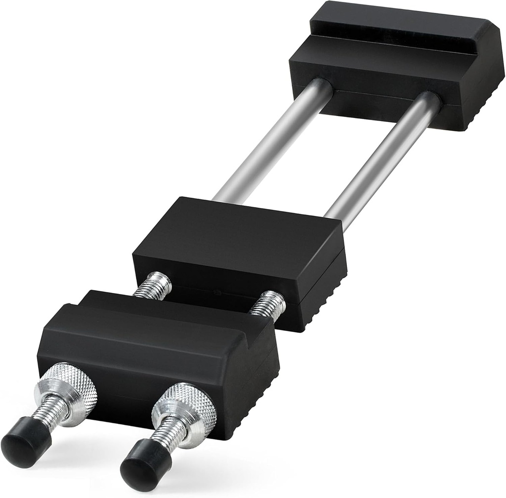 S SATC Sharpening Stone Holder,Adjustable 5-1/2 Inch to 9 Inch,Rubber Stainless Steel No-Slip Sharpening Stone Base for Diamond Stones