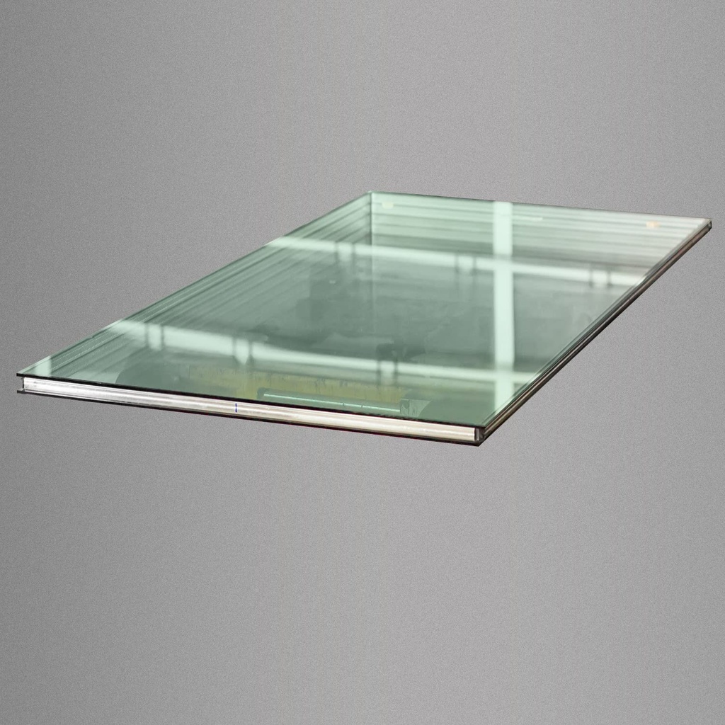 Custom Cut to Size Insulated Glass Low E (Pilkington) - Dual Pane Heat Insulating 1/8" Thick Tempered Glass for Windows by Fab Glass and Mirror
