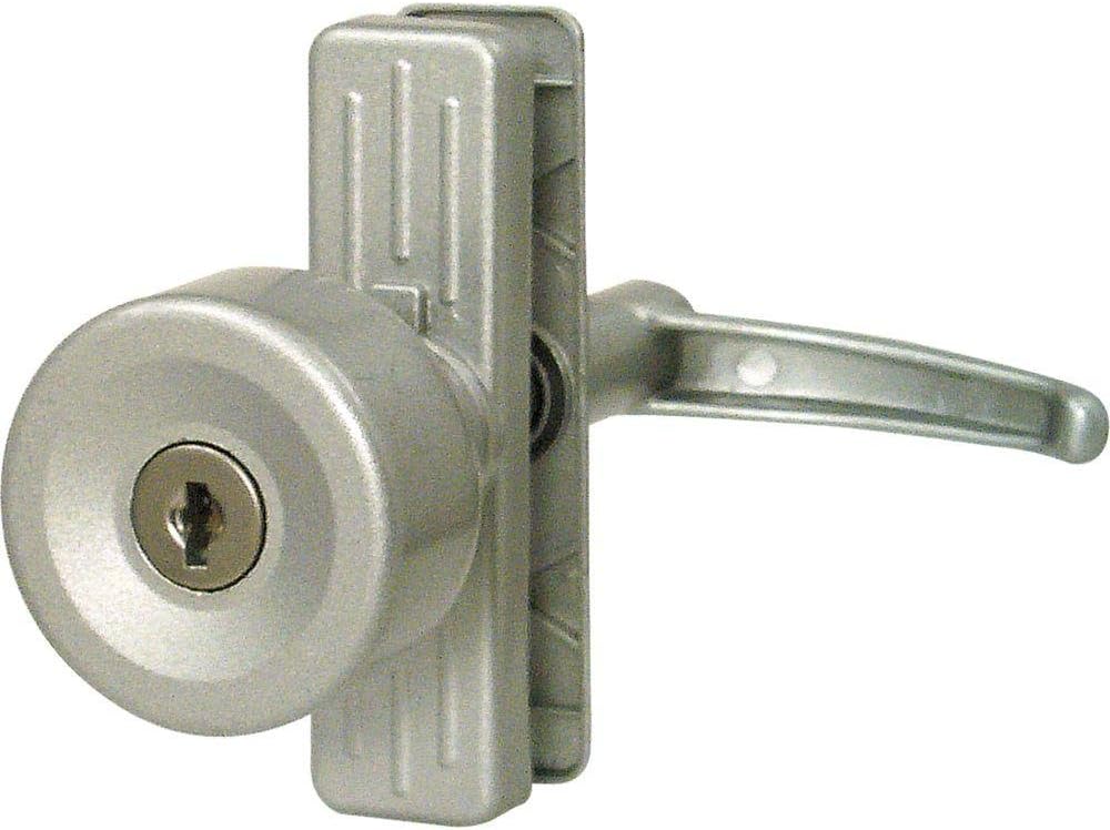 Prime-Line K 5078 Tulip Knob Lock, Keyed, with 3 In. Hole Center, Aluminum (Single Pack)
