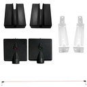 Garage Door Sensor GSTB-R STB-BL for Genie Garage Door Openers Manufactured After 1993, Garage Door Sensor Sun Shield, Includes Mounting Bracket, Replacement for Genie/Overhead Garage Door Sensors.