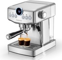 20-Bar Espresso Machine & Cafetera Espresso – Fully Customizable Brewing (Temperature, Time, Volume, Steam) – Steam Wand & Milk Frother, Stainless Steel – Latte Machine & Cappuccino Machine