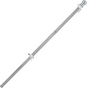 COCONUT Flag Pole, 5FT Flag Pole for House - Residential or Commercial Metal Flagpole for Garden Yard Porch Truck Boat (No Bracket)