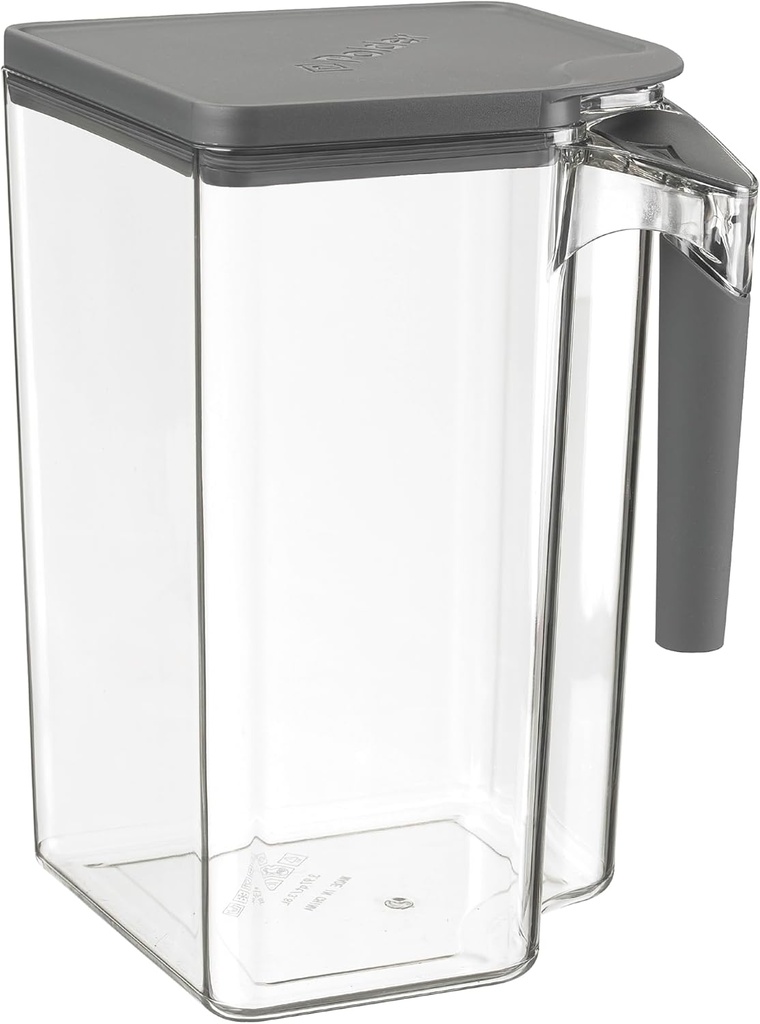 Polder 4-Quart Handle-It Food Grade, BPA Free Storage Canister, Stackable, Secure handle for easy one handed pour