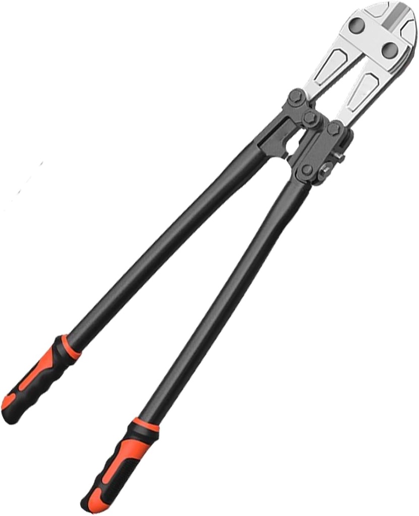 14 Inch Bolt Cutter, Heavy Duty Forged T8 Steel Blade Wire Cutters for Chains, Metal, Screws, Rivets & Fences, Ergonomic Rubber Grip Handle for Industrial Use & DIY Projects