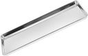 Stainless Steel Rectangular Rice Noodle Plate 9.25X6.88 Inch Steam Pan Oven Tray Multiuse Food Serving Tray for Home and Restaurant