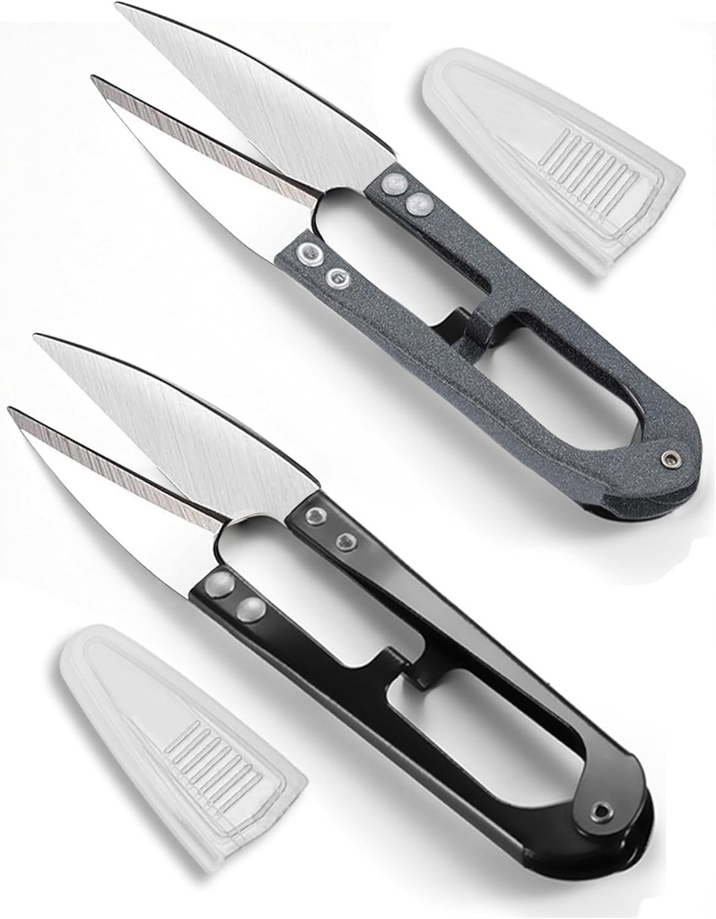 2 Pcs Bonsai Pruning Scissors for plants, Mini plant trimmers & Sewing Snips for Bud Leaves Flowers Stitch Embroidery Knitting DIY Crafts