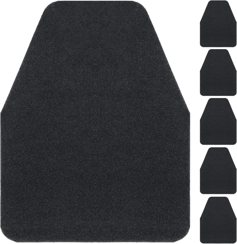 6 Pack Urinal Mats Urinal Pads Urinal Floor Mats for Men Bathroom Commerical Disposable Non-Slip Rubber Backing Washable Urinals Mat Eliminating Odor 16.5" x 20.5"
