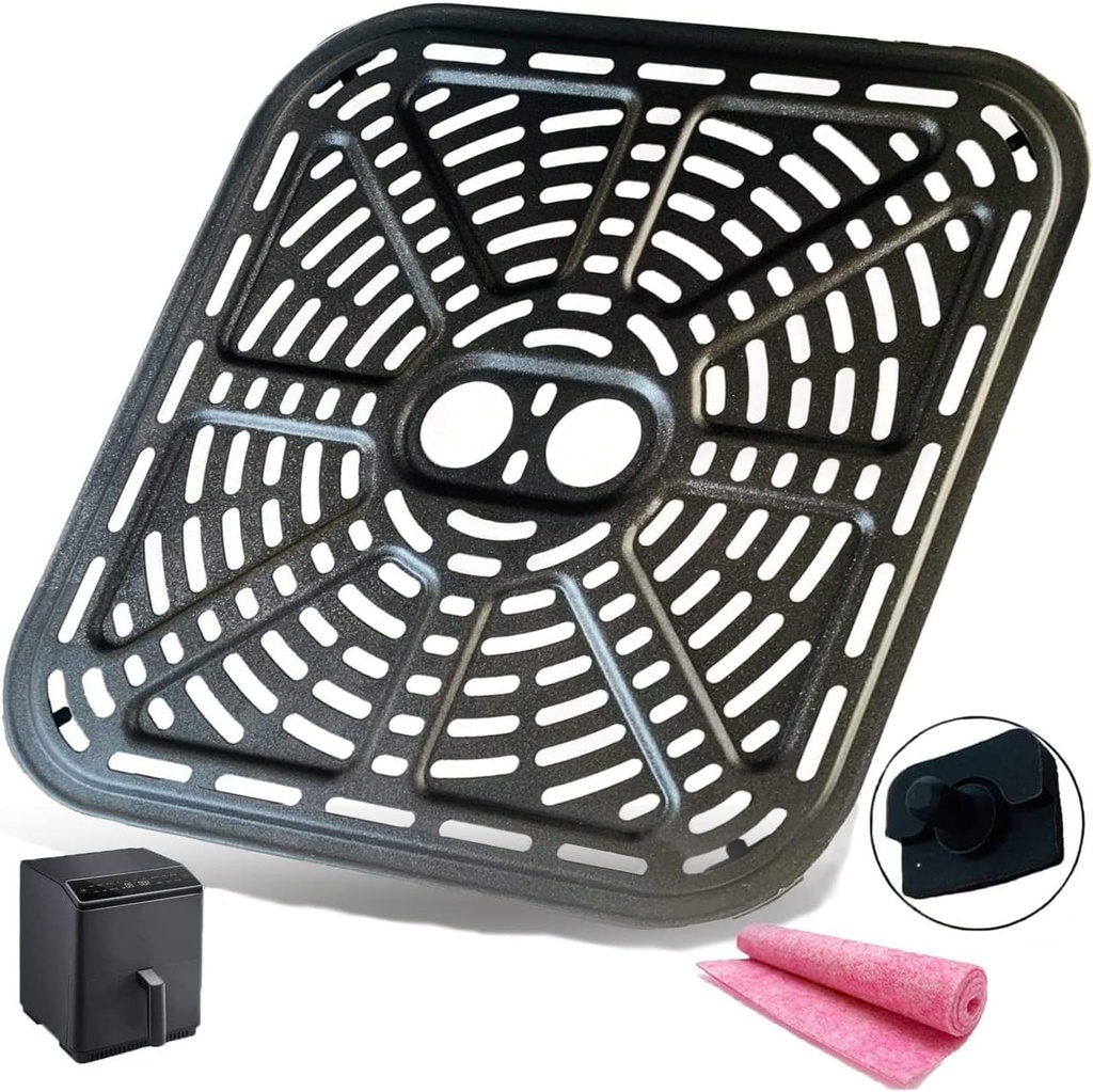 6.8QT Air Fryer Grill Pan for COSORI Dual Blaze 6.8QT Smart Air Fryer, Premium Air Fryer Grill Crisper Plate Rack Insert Grate Shelf for COSORI 6.8QT Air Fryers, Nonstick, Dishwasher Safe
